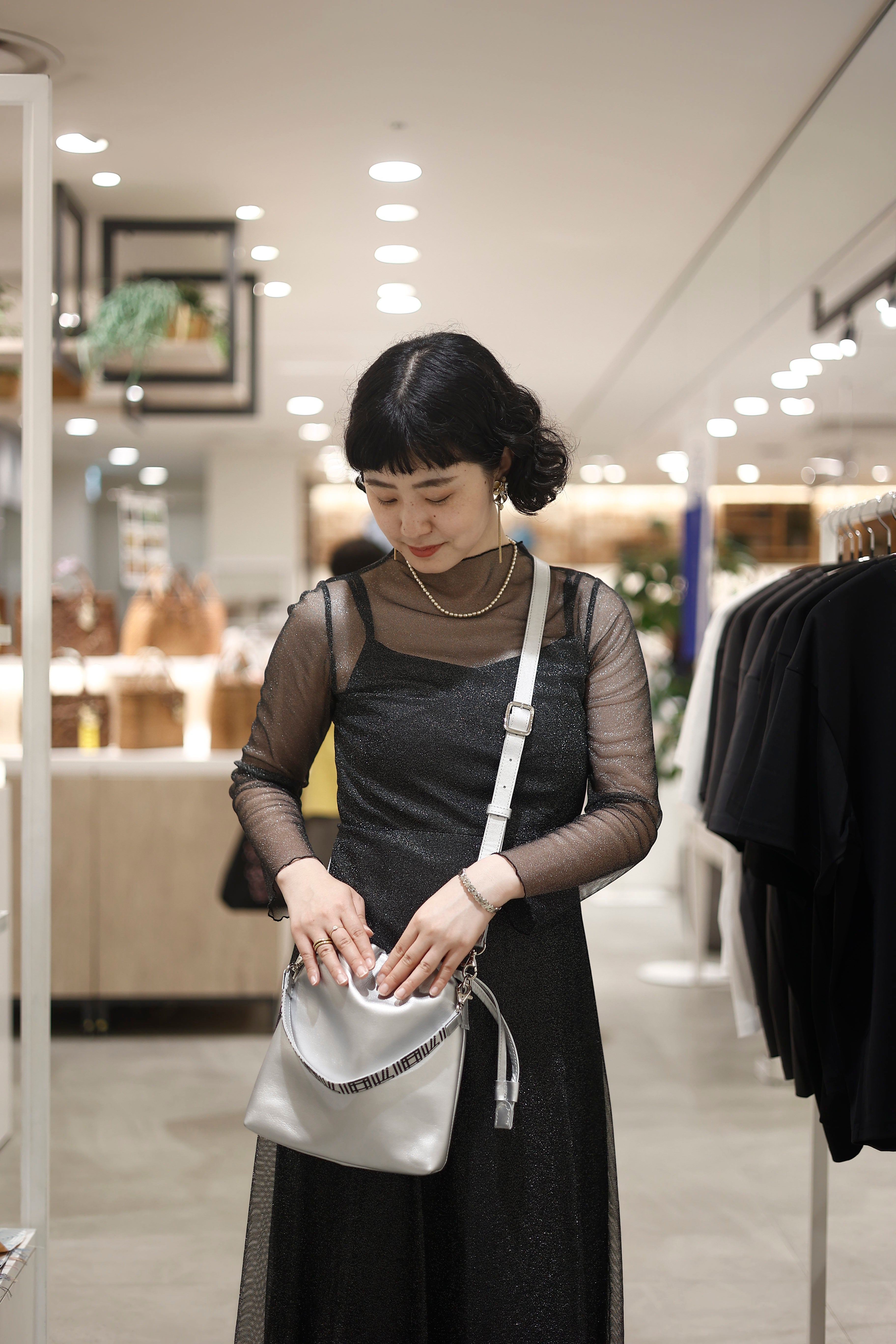 ORIO Leather bag / 博多織×姫路たつのレザー