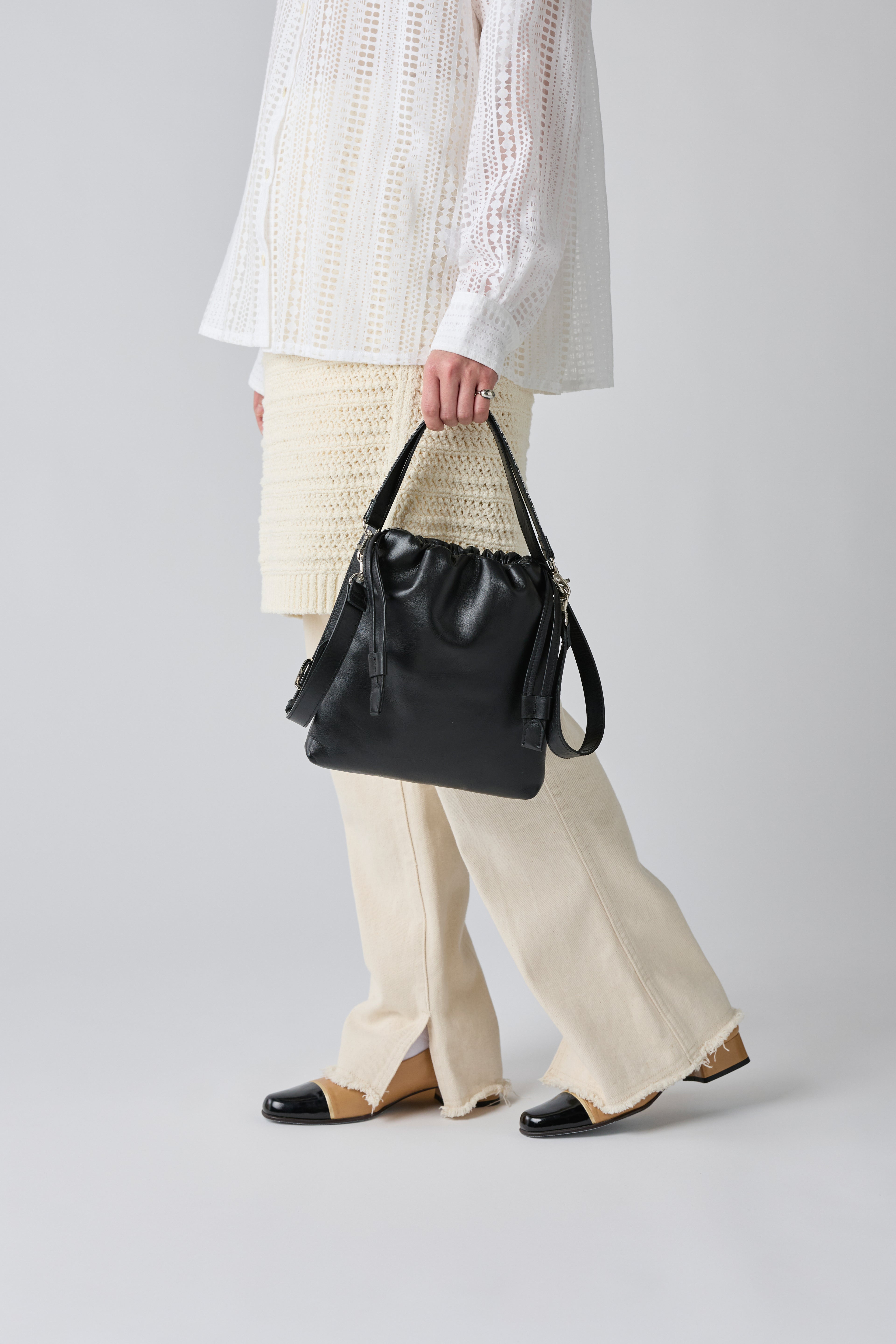 ORIO Leather bag / 博多織×姫路たつのレザー