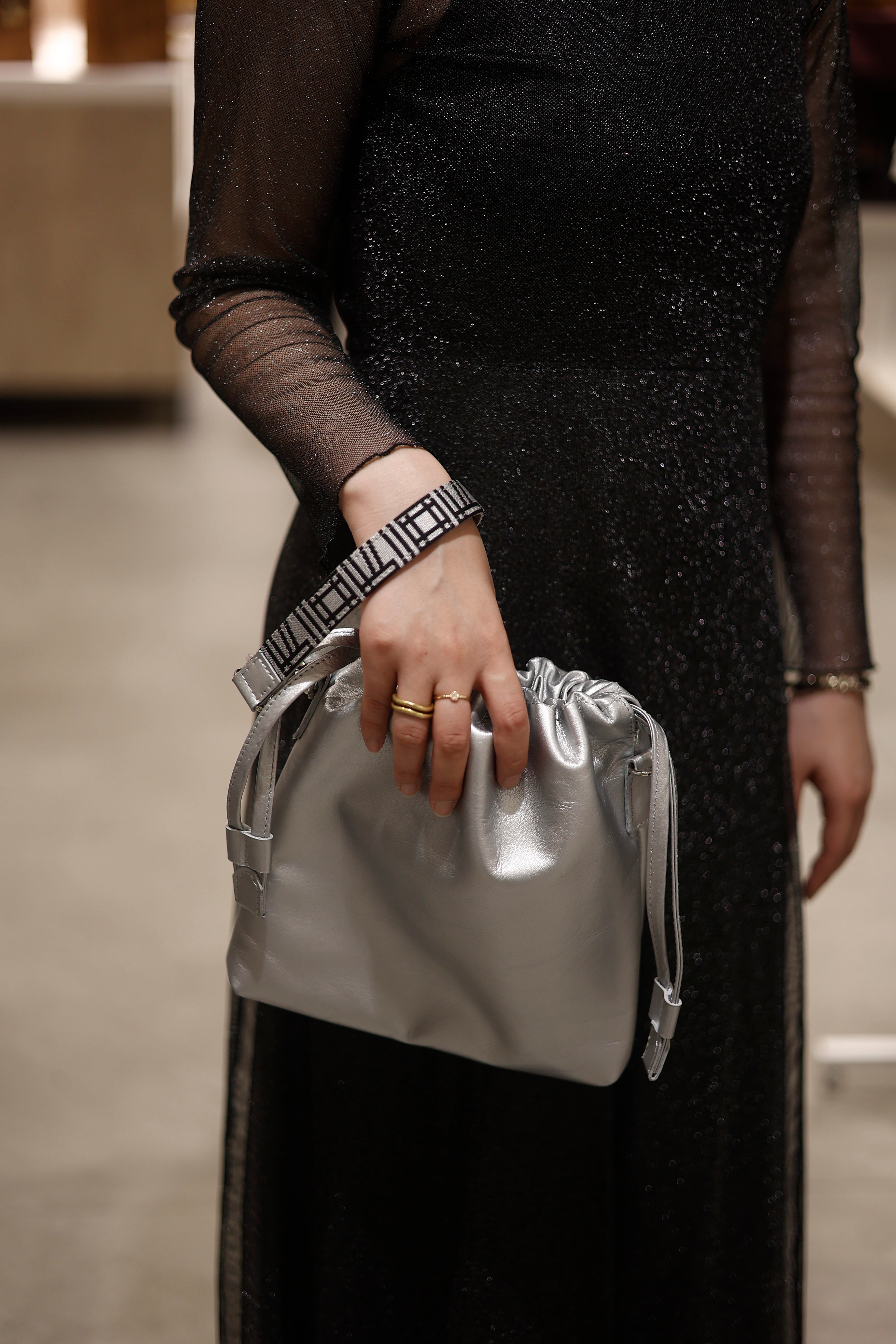 ORIO Leather bag / 博多織×姫路たつのレザー