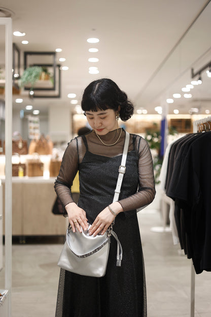 ORIO Leather bag / 博多織×姫路たつのレザー