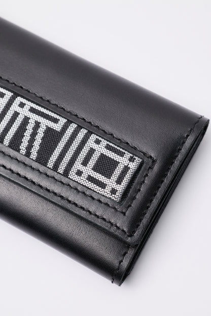 ORIO Leather card case / 博多織×姫路たつのレザー
