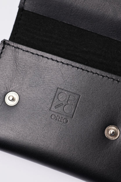 ORIO Leather card case / 博多織×姫路たつのレザー