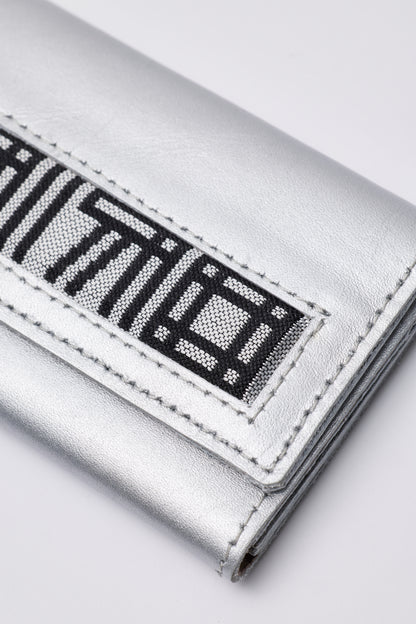 ORIO Leather card case / 博多織×姫路たつのレザー