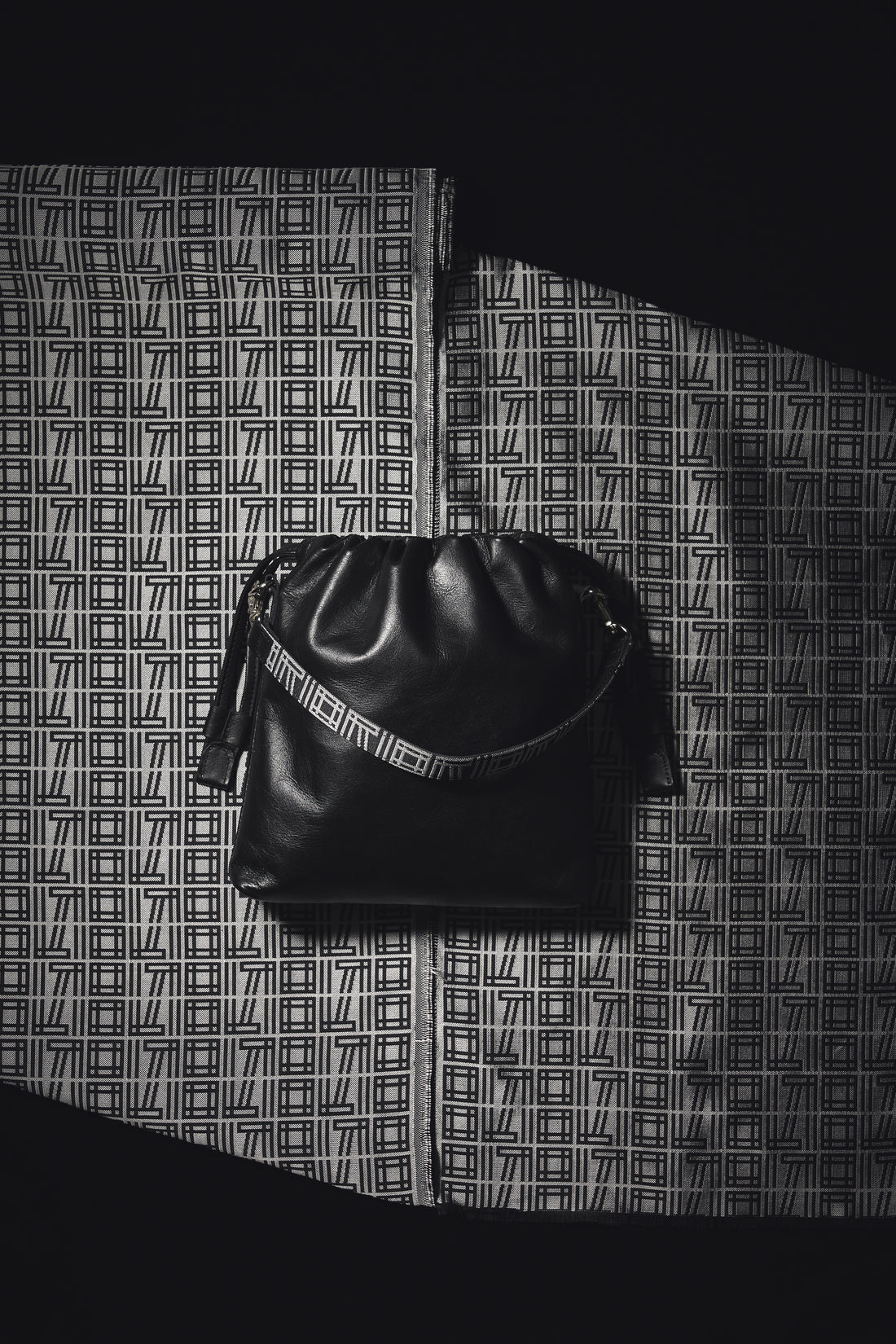 ORIO Leather bag / 博多織×姫路たつのレザー