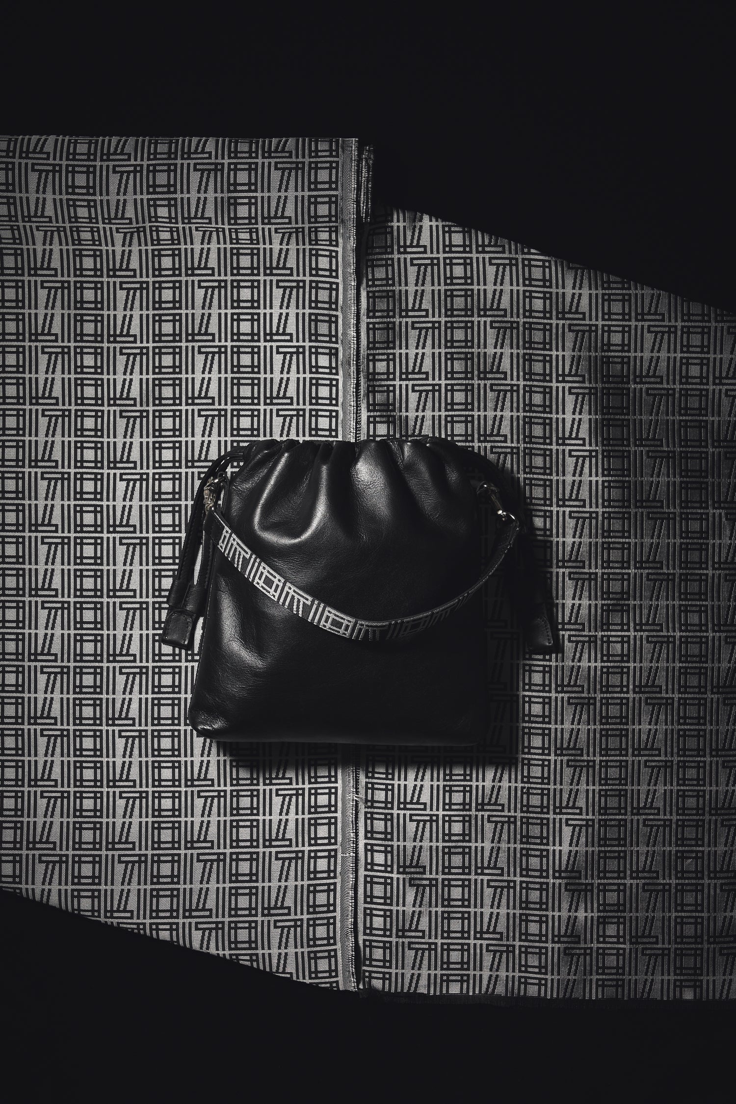ORIO Leather bag / 博多織×姫路たつのレザー