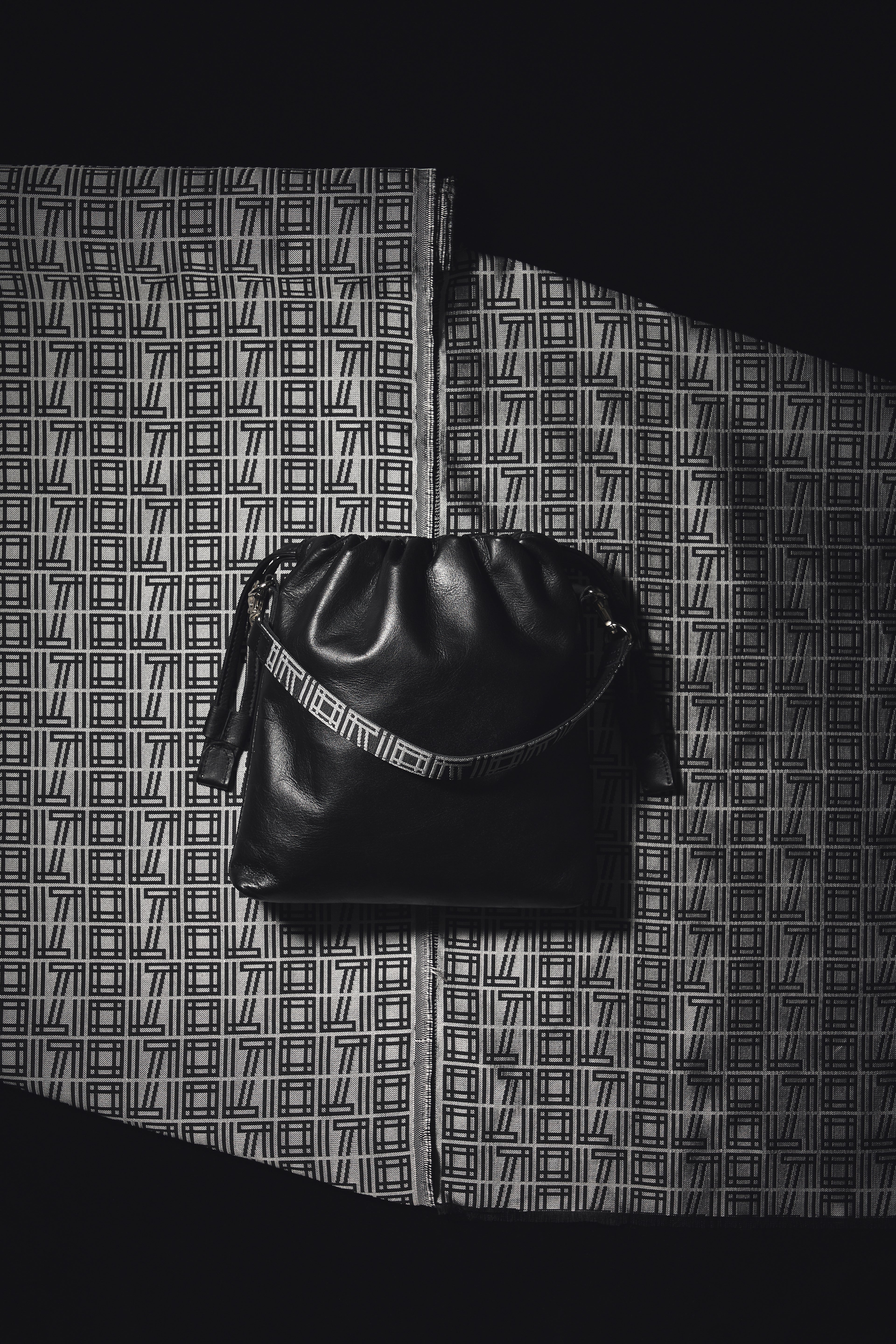 ORIO Leather bag / 博多織×姫路たつのレザー