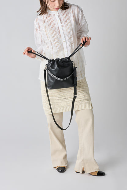 ORIO Leather bag / 博多織×姫路たつのレザー