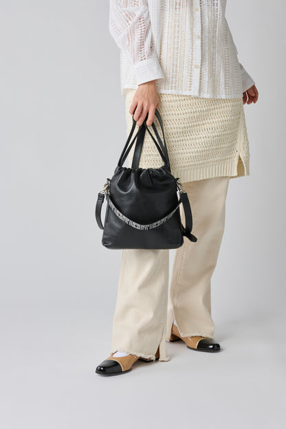 ORIO Leather bag / 博多織×姫路たつのレザー