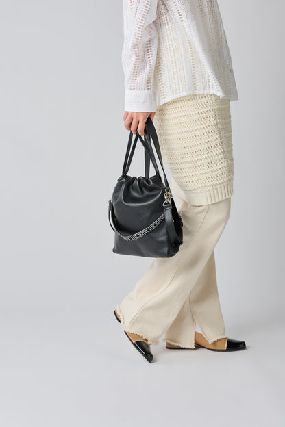 ORIO Leather bag / 博多織×姫路たつのレザー