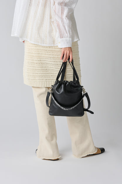 ORIO Leather bag / 博多織×姫路たつのレザー